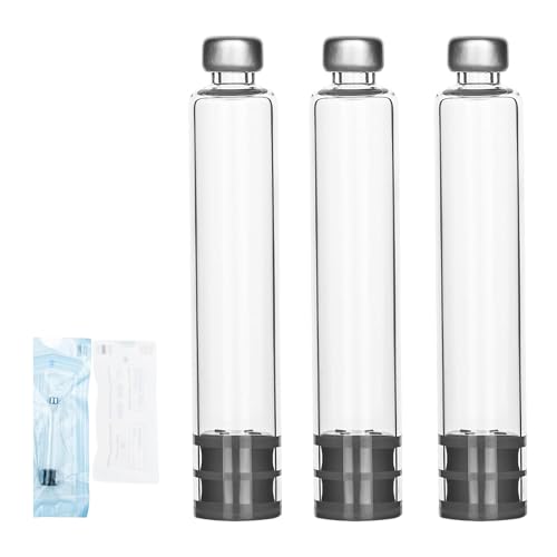 3mL Glass Pen Cartridges for V1/V2 Pens, Individually Packaged, 20-Pack