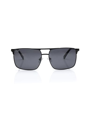 Image of Fastrack Tees Black Navigator Sunglasses for unisex