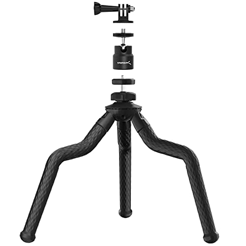 SABRENT Universal Flexible Tripod with Ball Head Bundle for Standard Tripod Mount (TP-FLTP-TBHD) - image 1