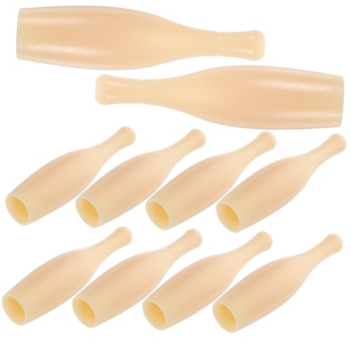 LIOOBO 20pcs Mini Bowling Game Balls for Tabletop Bowling HIPS Material Fun Table Games Accessories for Family and Friends