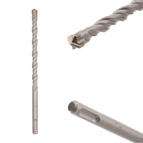 Image of TAPARIA 12mm Cross Point Tip SDS Plus Hammer Drill Bit for Concrete /Masonry Drilling (HDC 12210, 12x150x210 mm)-Home, DIY, Professional, Construction, Brick, Wall-Drilling