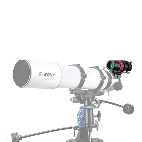 Svbony SV165 - Bisel de guía, 30 mm, Mini Bisel guiado con Enfoque helicoidal F4 Compatible con ZWO QHY Auto Guide Cámara