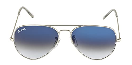 Image of Ted Smith Mens Womens Polycarbonate Uv Protection Metal Pilot Sunglasses