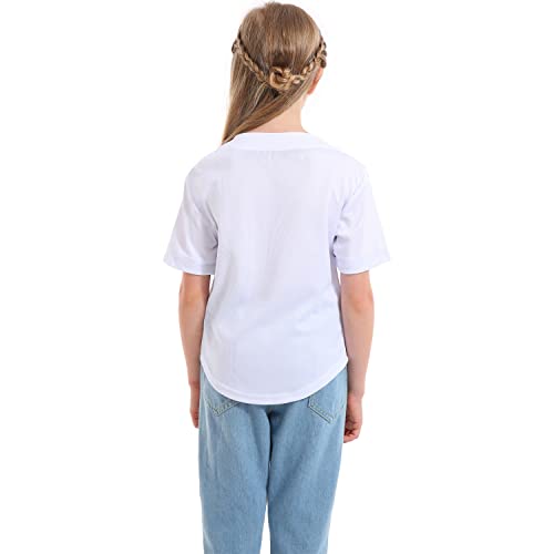 Yuji Itadori Kids Baseball Jersey Button Boys Short Sleeve T Shirts Hip Hop Fashion Casual Sports Solid Color Shirt4