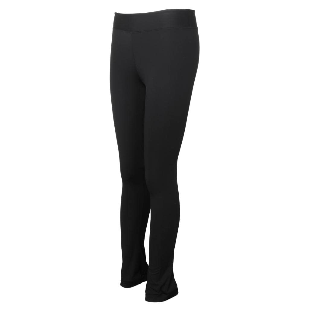 SM SunniMix Da Allenamento per Pattinaggio Artistico per Donne Bambini Ragazze - Elevata Elasticità E Morbidezza - 9 Taglie, Nero, S