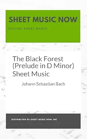 The Black Forest (Prelude in D Minor) Sheet Music-Wow! eBook