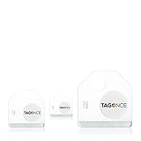 3-er set Crystal Clear Tags