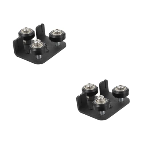 MUCKLILY 2pcs Metal Extruder Back Support Plate for Printer Parts Enhancing Stability during Printing Compatible Printer