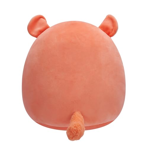 Image of Squishmallows Original 14-Inch Erica Peach Chinchilla - Large Ultrasoft Official Jazwares Plush