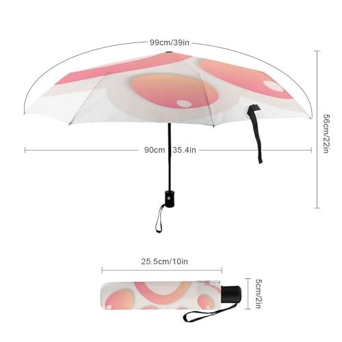 Parapluie automatique compact et robuste contre le vent - 2