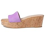 Stuart Weitzman Summer Wedge Lilac 9 B