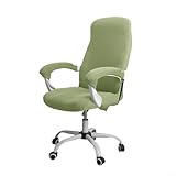 Photo Gallery bulevisiter set di fodere elastiche per sedia da computer, con 2 copribraccioli, copertura completa, per sedia girevole da ufficio, protezione per sedia girevole, coprisedia da computer (verde chiaro) Photo Gallery bulevisiter set di fodere elastiche per sedia da computer, con 2 copribraccioli, copertura completa, per sedia girevole da ufficio, protezione per sedia girevole, coprisedia da computer (verde chiaro)