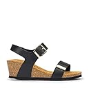  Sandalia de cuña Cadiz 133 Negro