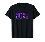 Match Purple Color Graphic Tee
