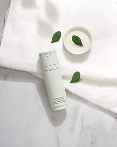 Treatment Enzyme Peel Cleansing Powder | Korean Gentle Daily Exfoliator with Hyaluronic Acid and Green Tea Enzymes, 1.9 oz.