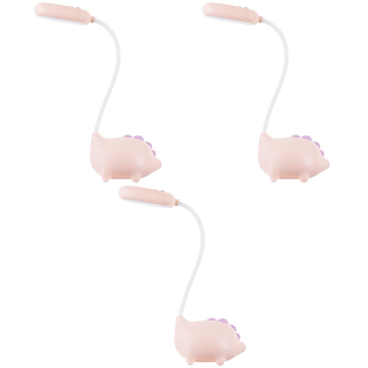 Veilleuse dinosaure LED rose pour illuminer les nuits et les devoirs des enfants