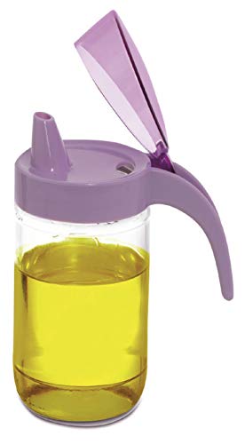 Signoraware Classic Glass Oil Dispenser Glass 660 ml, Multicolor (Pack of 1)