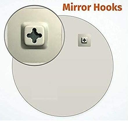 Image of Frameless Round Wall Mirror| Modern Bathroom Vanity Mirror with HD Clear Glass for Wash Basin, Living Room, Entryway & Home Decor (24 X 24 Inch)