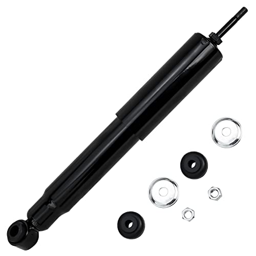Image of Detroit Axle - 2WD Front 2pc Shock Absorbers for Ford F-250 F-350 Super Duty Excursion E-150 E-250 Econoline Van, 2 Shock Absorbers Set Replacement
