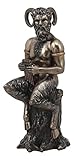 Ebros Gift Greek God Deity of Fertility Pan Figurine 9.75