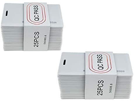 set of 50 RFID Cards; Clamshell Thick 1.8mm LF 125 kHz Proximity Card for Time Attendance & Access Control System …
