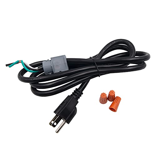 Supplying Demand 69011 Dishwasher 3 Wire Power Cord 64 Inch Universal Straight Plug