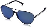 Incluye funda protectora Emporio Armani 0EA2059 Gafas de sol, Matte Blue, 61 para Hombre