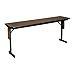 Alera High Pressure Laminate Top Seminar Tables, 60w x 18d x 29h, Walnut