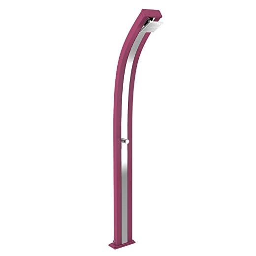 Arkema Classic Ducha Baño Y Piscina Spring Fucsia Con Banda Inoxidable