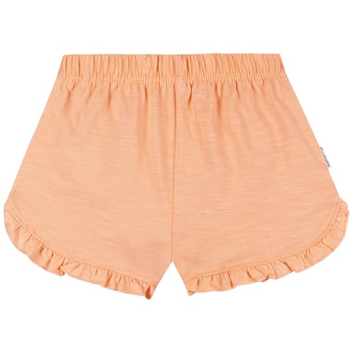 Gerber baby-girls' Shirt and Short Set, Peach, 5T - image 3