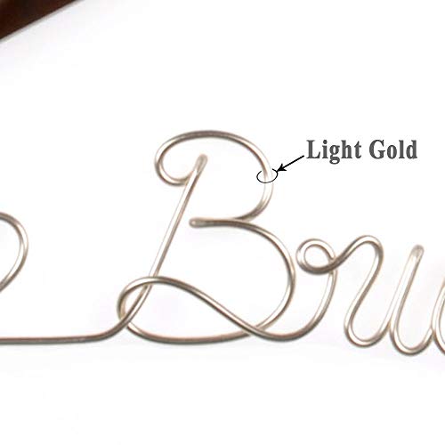 Vnque Wedding Dress Hanger Bride Hanger Wire Hanger Bridal Gift #TOP4