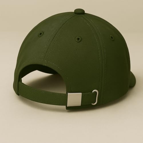 Image of Unisex Adjustable Baseball Cap Pack of 2 - Solid Color, Breathable, Stylish Cotton Caps for Men & Women - Outdoor Sports, Travel, Casual Wear