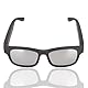Dpofirs Intelligente Brille Bluetooth-Musik-Sonnenbrille für Männer und Frauen, drahtlose Stereo-Kopfhörer für Mobiltelefone und Tablets, Silber grau