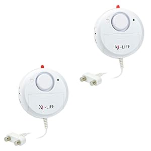 X4-Life 701332 Wassermelder 2er-Set 120 dB