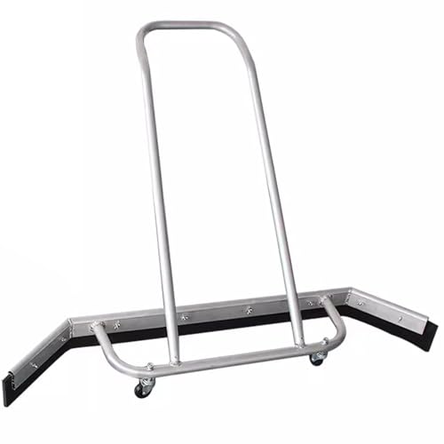 Aluminium-Tennisplatz-Rakelbesen, 156 cm breit, rollender Wasserentferner für Holz, Beton, Fliesen, Marmorböden, ideal für Krankenhäuser, Garagen, Hotels, Einkaufszentren, Werkstätten, austauschbarer