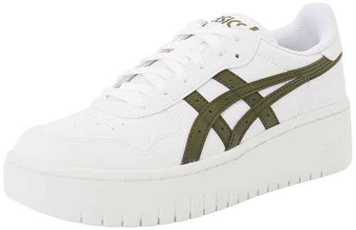 ASICS Japan S PF, Sneaker Donna, Bianco Olive Canvas, 37