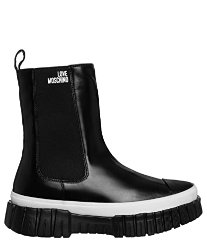 Bottines Love Moschino Femme Black boots mode et chaussures cuir