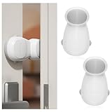 SNOWIE SOFT® 2Pcs Door Stopper Baby Safety Anti-Pinch Finger Guards Door Stopper for Kids Safety Flexible Anti-Close Slam Stopper Self Adhesive Baby Proofing Door Stopper for Home