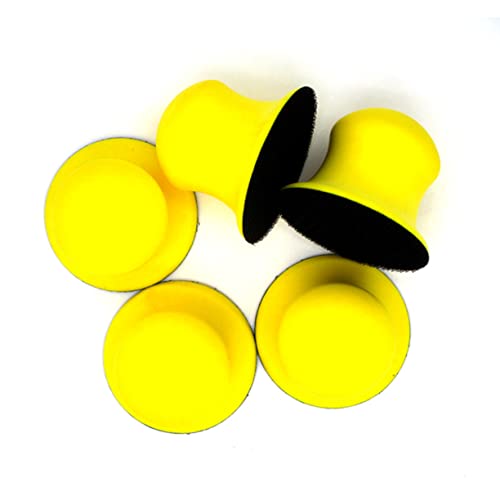 HOUDERCO Set of 2 3 Inch Sanding Discs 75mm Pu Sanding Pad Ideal for Sander Grinder