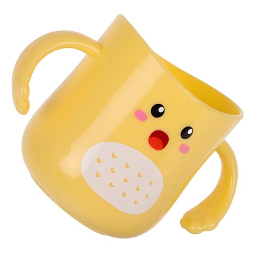 VICASKY Vaso para cepillos de dientes para manejar bebés, cepillo de dientes, nombre oral, portaaperitivos, vaso para escupir, vaso de baño, vaso para cepillos de dientes, vaso para cepillos de