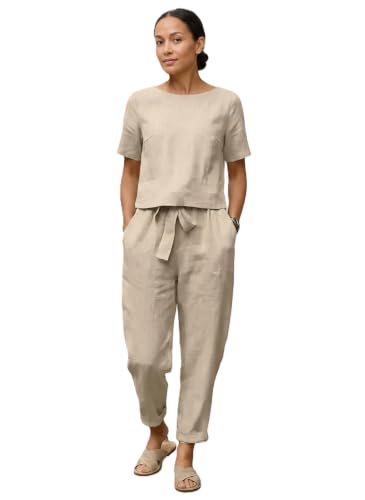 Image of Co ord Set for Women Stylish | Dress for Woman | Summer Cord Set for Women | Pajama Set | Pyjama Set for Beach & Resort Outfits Full Sleeve (30 C-1-4)