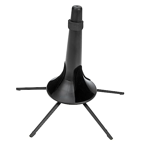 COSMEVIVI Portable Trumpet Stand Clarinet Display Rack Metal Holder for Musical Instruments Trumpet Mute Holder