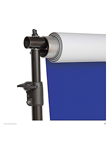 FONDALE IN VINILE REVERSIBILE DOPPIO LATO BIANCO E AZZURRO 200CMX600CM - Foto 6