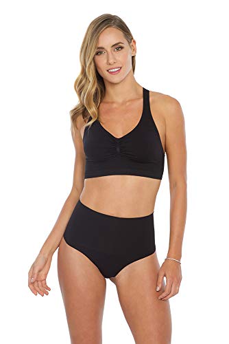 Top Nadador Sustentação Control, Plié, Feminino, Preto, G