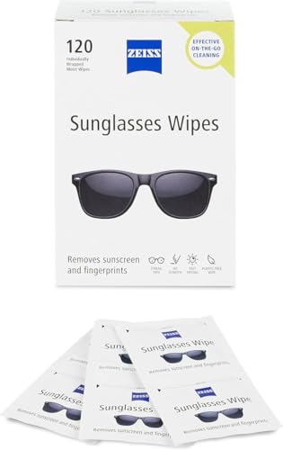 Image of ZEISS Pre Moistened Sunglasses Cleaning Wipes 120 Count