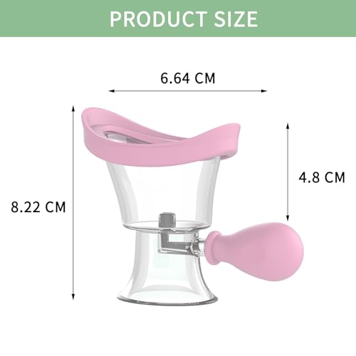 Image of NIIIYTYB Eye Wash Cup Flush Kit Portable Eyewash Cups for Rinse and Drops Eye Cleaning Washer Tool for Seniors Soothing Eye Bath Relieves Dust and Makeup Irritants (Pink)