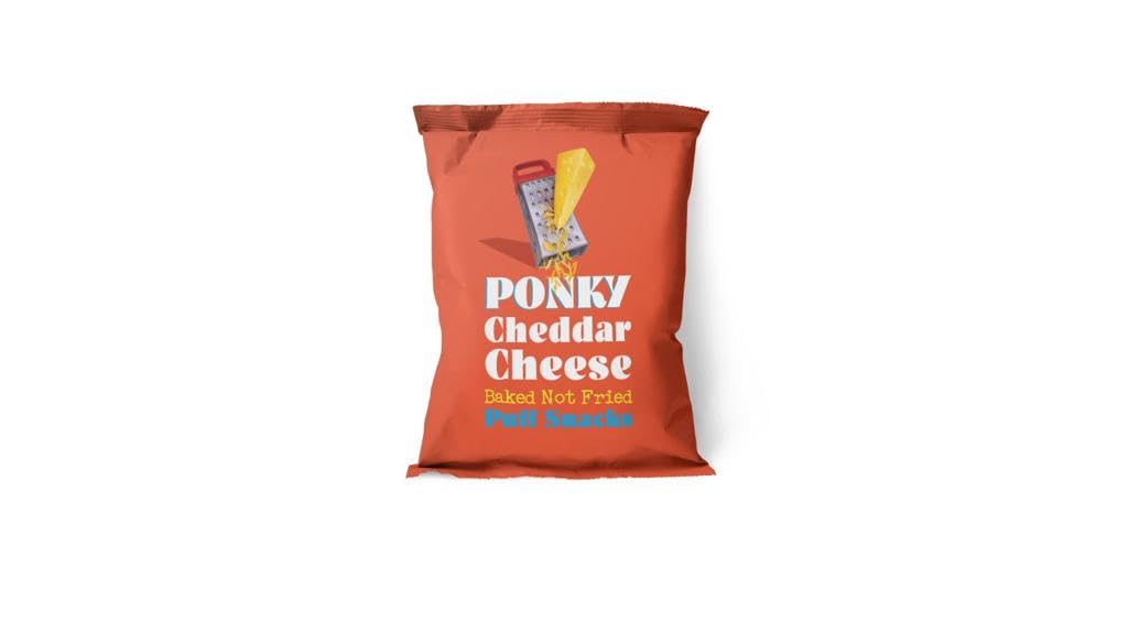 بونكى سناكس جبنة شيدر - 1 قطعة