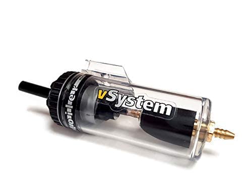 Scottoiler Essentials - Micro-vSystem - Automatischer Motorrad-Kettenöler und Blau Scottoil Nachfüllpackung - Starter Kit BUNDLE