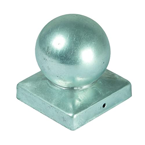 6x Copripalo Sfera 90x90mm Cappuccio Recinzione