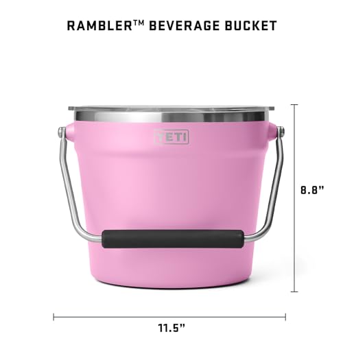 Image of YETI Beverage /Ice Bucket, Holds 6 Longnecks or 3 Bottles of Wine